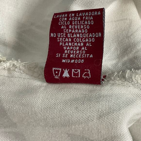 Caribbean Joe Maxi Dress Sheath Column Hawaiian Shirt Jacket Large Fern Tropical - Picture 15 of 15